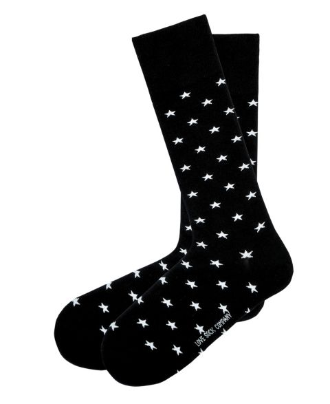 Носки Stars для мужчин — Love Sock Company, цвет: Чёрный