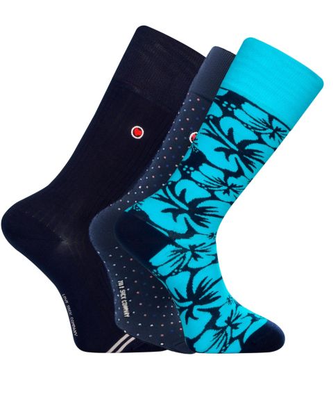 Носки Bundle для мужчин, 3 шт. — Love Sock Company, цвет: Чёрный / Тёмно-синий