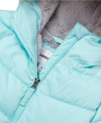Girls Fleece Lined Parka