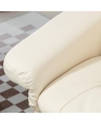 Swivel Recliner with Ottoman Reclining Chair and Footrest,