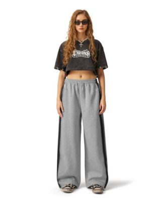 Women's Graffiti Heart Baggy Sweatpants