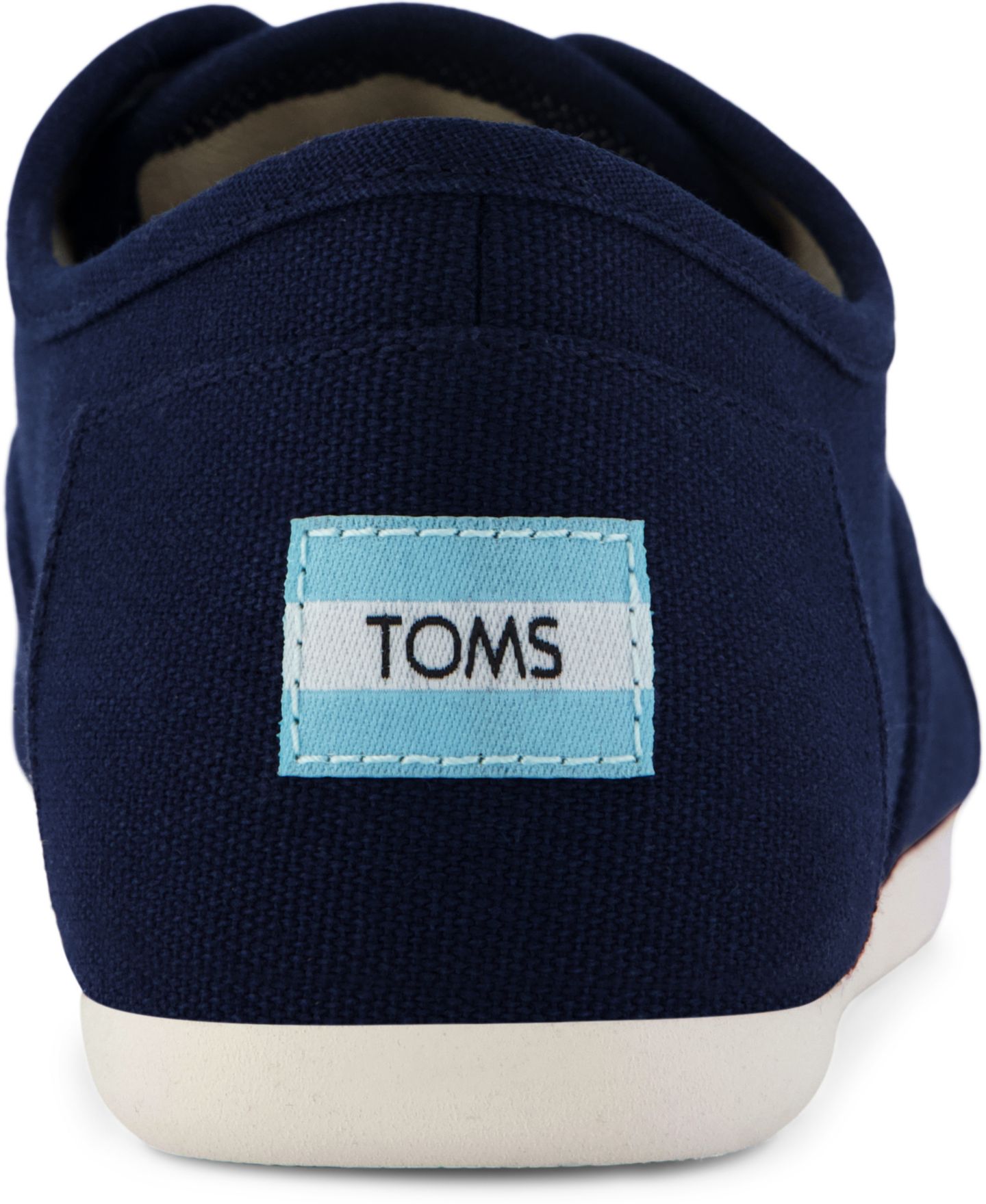 Женские кроссовки TOMS Cordones Plus Slip-On, цвет: Тёмно-синий холщовый — фото 3