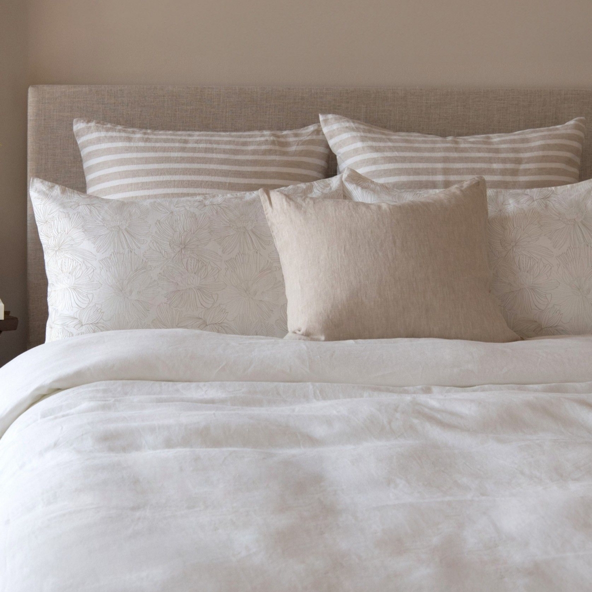 100% French Linen Pillowcase Set - King