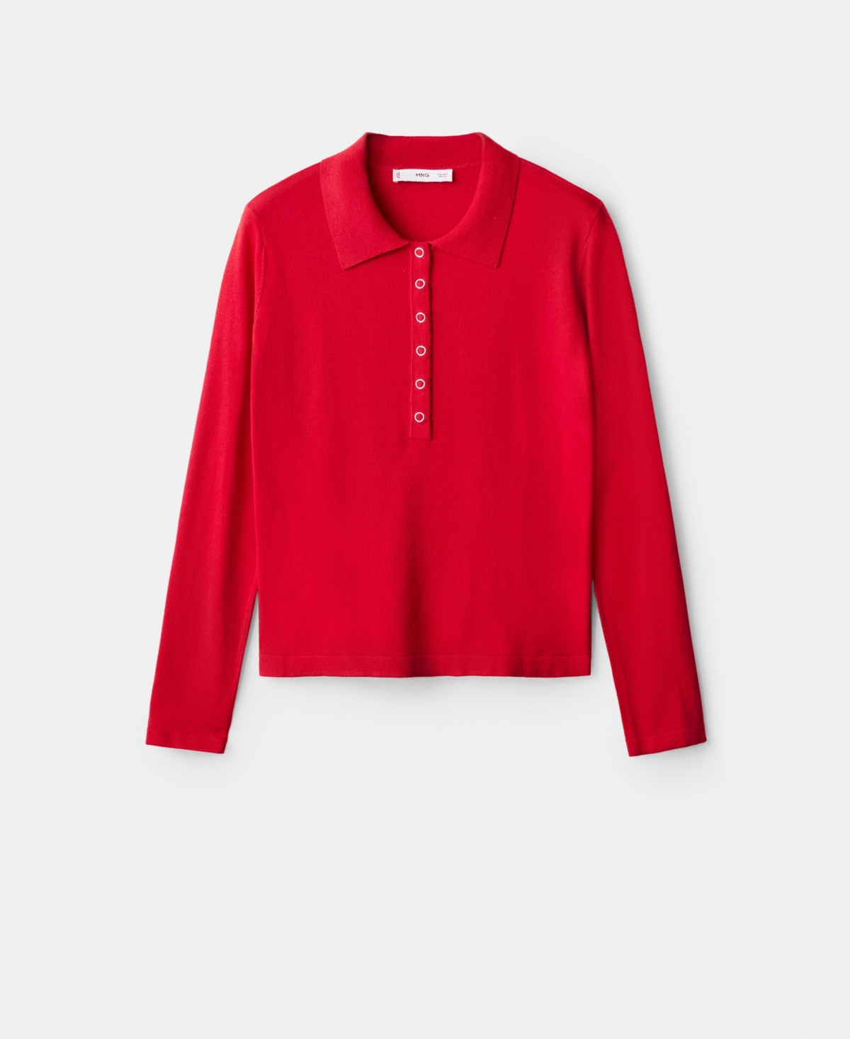 Mango Women's Long-Sleeved Polo-Neck Sweater