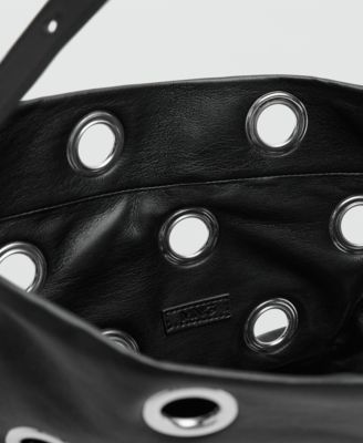 Women's Eyelets Crossbody Bag