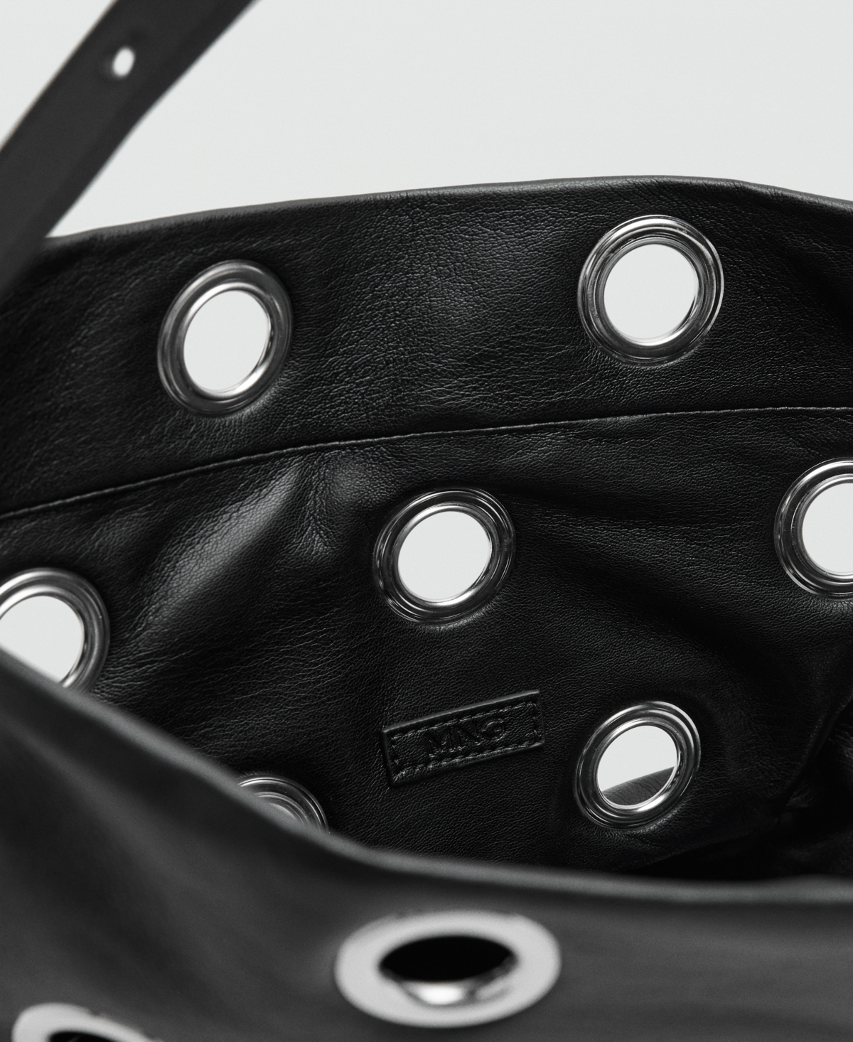 Mango Women's Eyelets Crossbody Bag