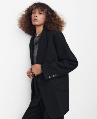 Women's Flap Pockets Suit Blazer