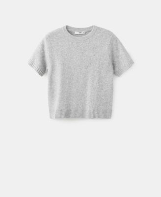 Women's Short-Sleeved Knitted Sweater