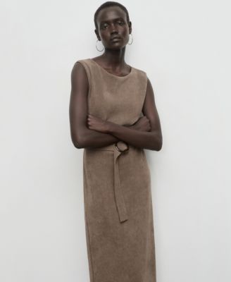 Women's Belt Knit Dress