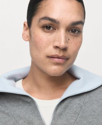 Women's Turtleneck Zip Sweater