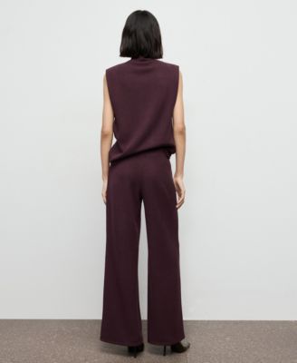 Women's Seam-Detail Straight-Fit Pants