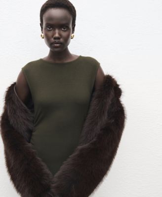 Women's Ruched Fitted Dress