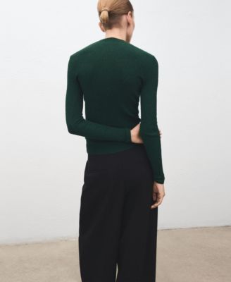 Women's Perkins Neck Ribbed Sweater