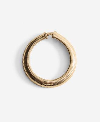 MANGO - Women's Metal Collar Choker