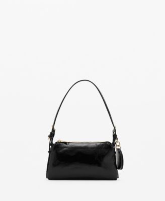 MANGO - Women's Shiny Shoulder Bag