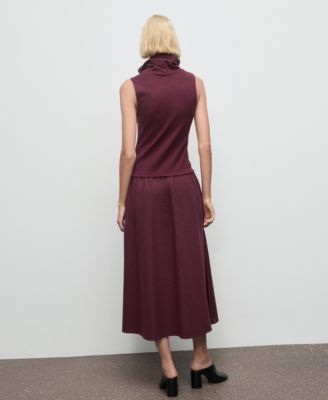 Women's Combined Funnel Neck Dress