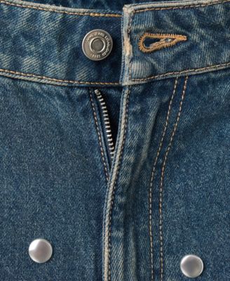 Women's Straight-Fit Studded Jeans