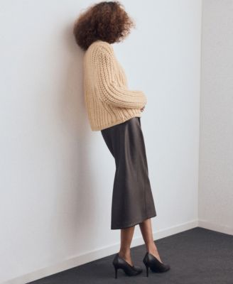 Women's Jewel Buttons Chunky-Knit Cardigan