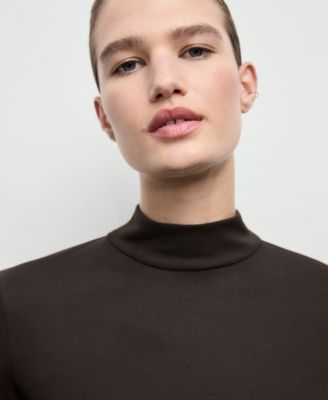 Women's Flared Sleeves Fitted Top