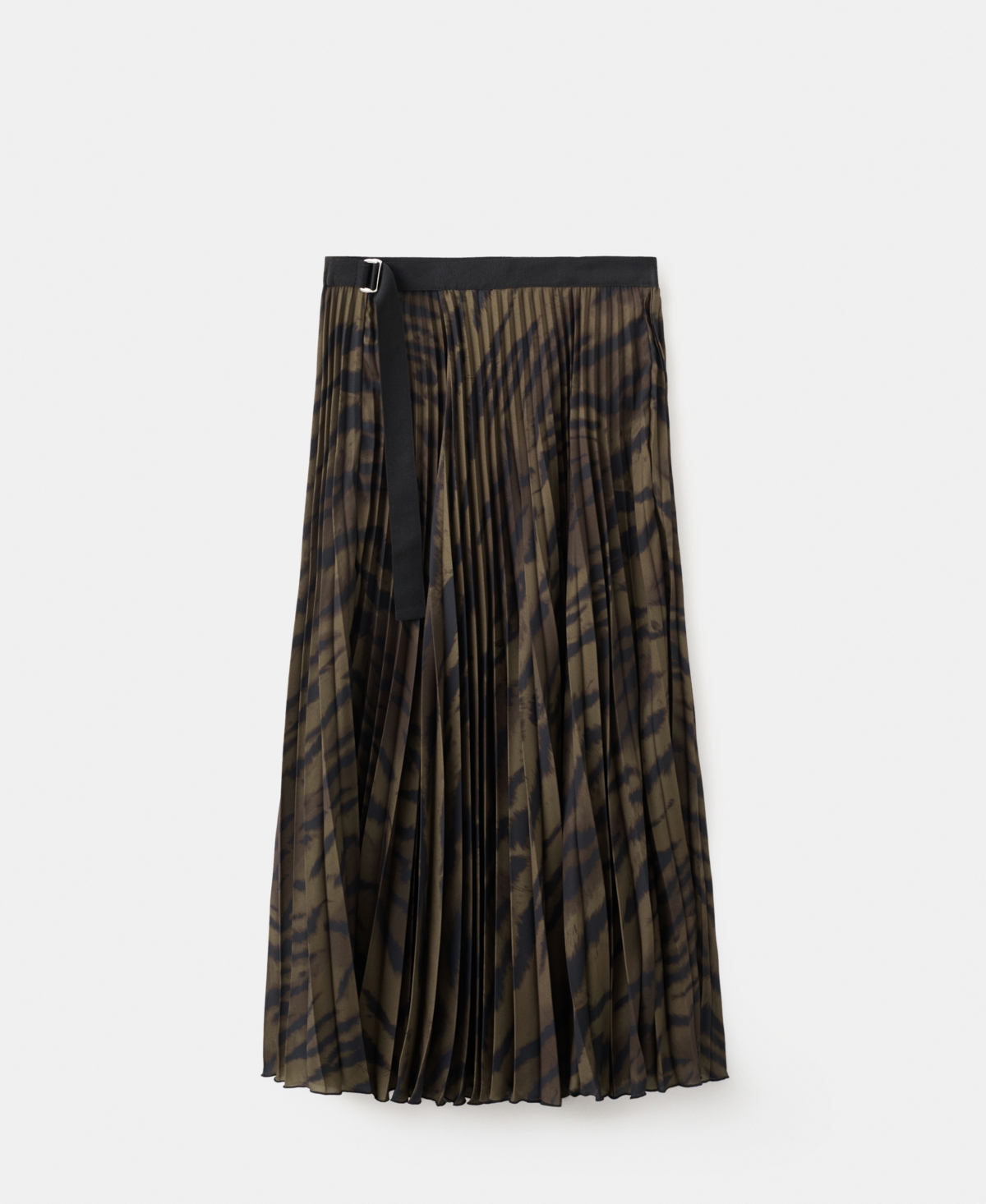Mango Women's Belt Pleated Skirt