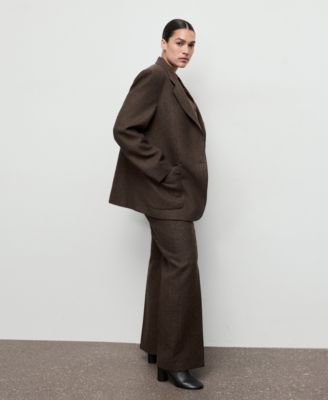 Women's Speckled Wool Pants