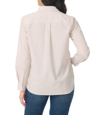 Women's Laine Cotton Embroidered Shirt