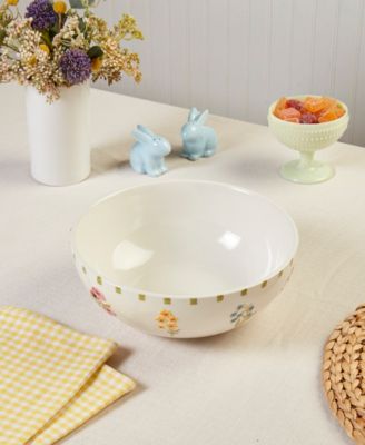 Floral Serving Bowl, Exclusively at Macy's