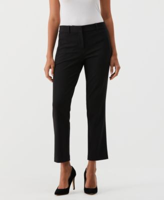 Petite Straight Leg Ankle Pants