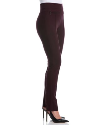 Petite Ponte Slim Leg Pants