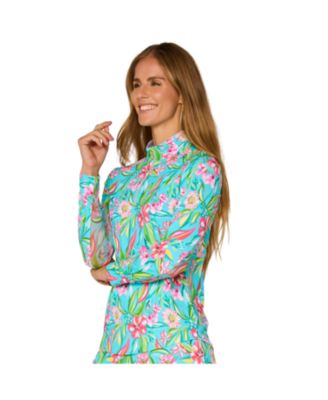 G Lifestyle Long Sleeve Mock Neck Top