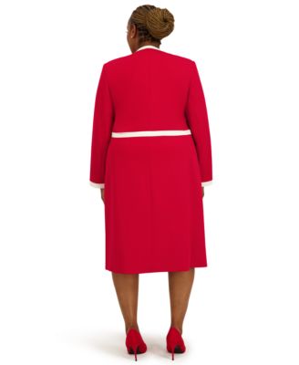 Women's Framed Waist Seam Open Topper Jacket, Regular & Plus