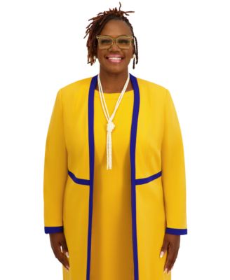 Women's Framed Waist Seam Open Topper Jacket, Regular & Plus