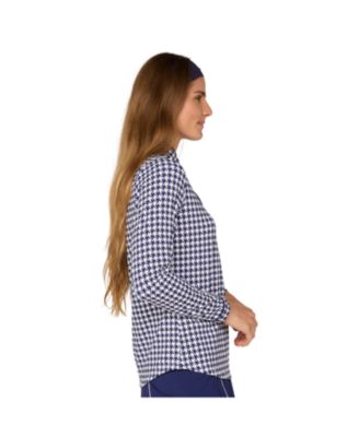 G Lifestyle Binding Quarter Zip Top