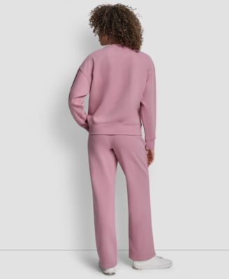 Women's Tonal Logo Patch Crew Neck Sweatshirt