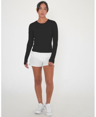 Women's Raya Mid Length Compression Nylon Long Sleeve Top