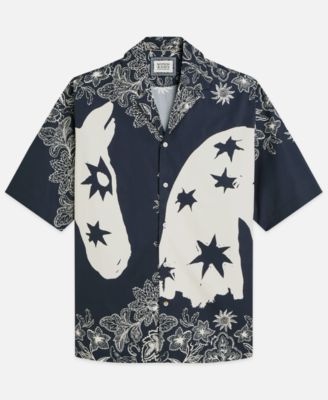 Men's Printed Short-Sleeve Shirt