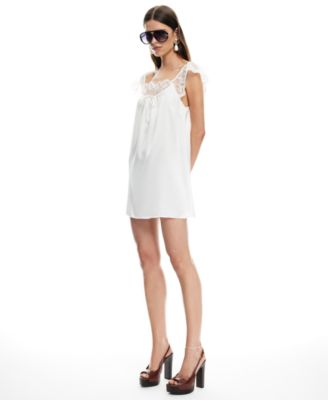 Women's Square Neck Mini Dress