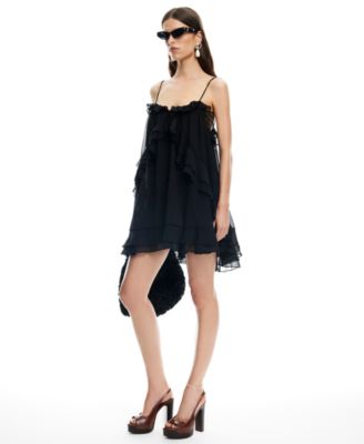 Women's Ethereal Square Neck Mini Dress