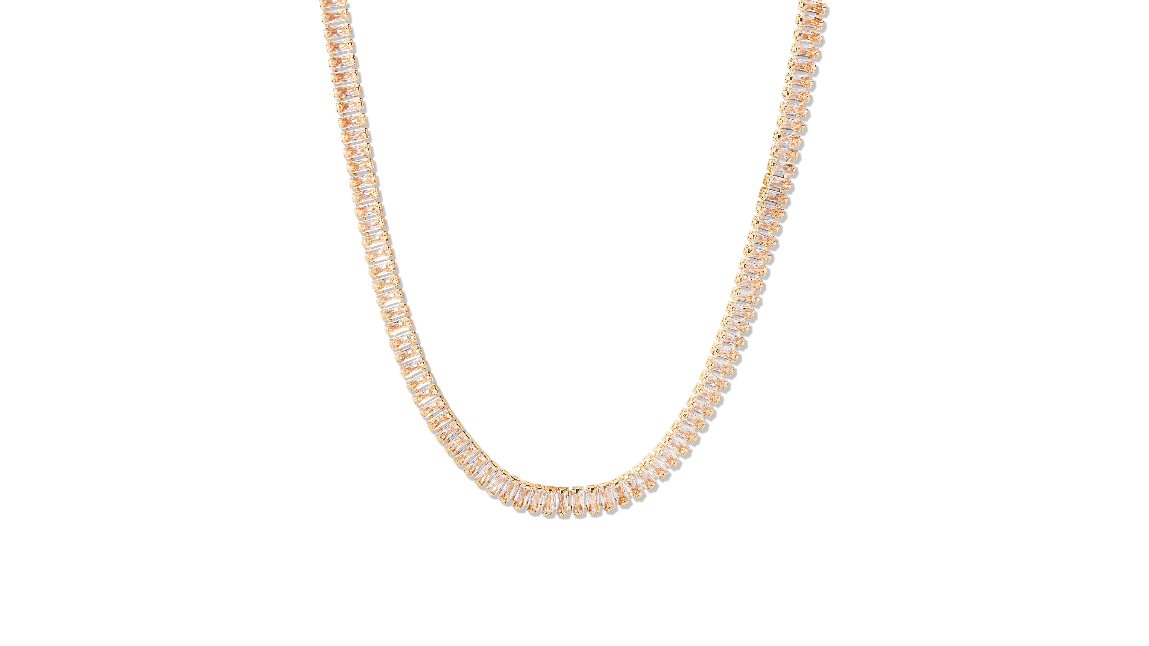 brook & york Priya Tennis Necklace
