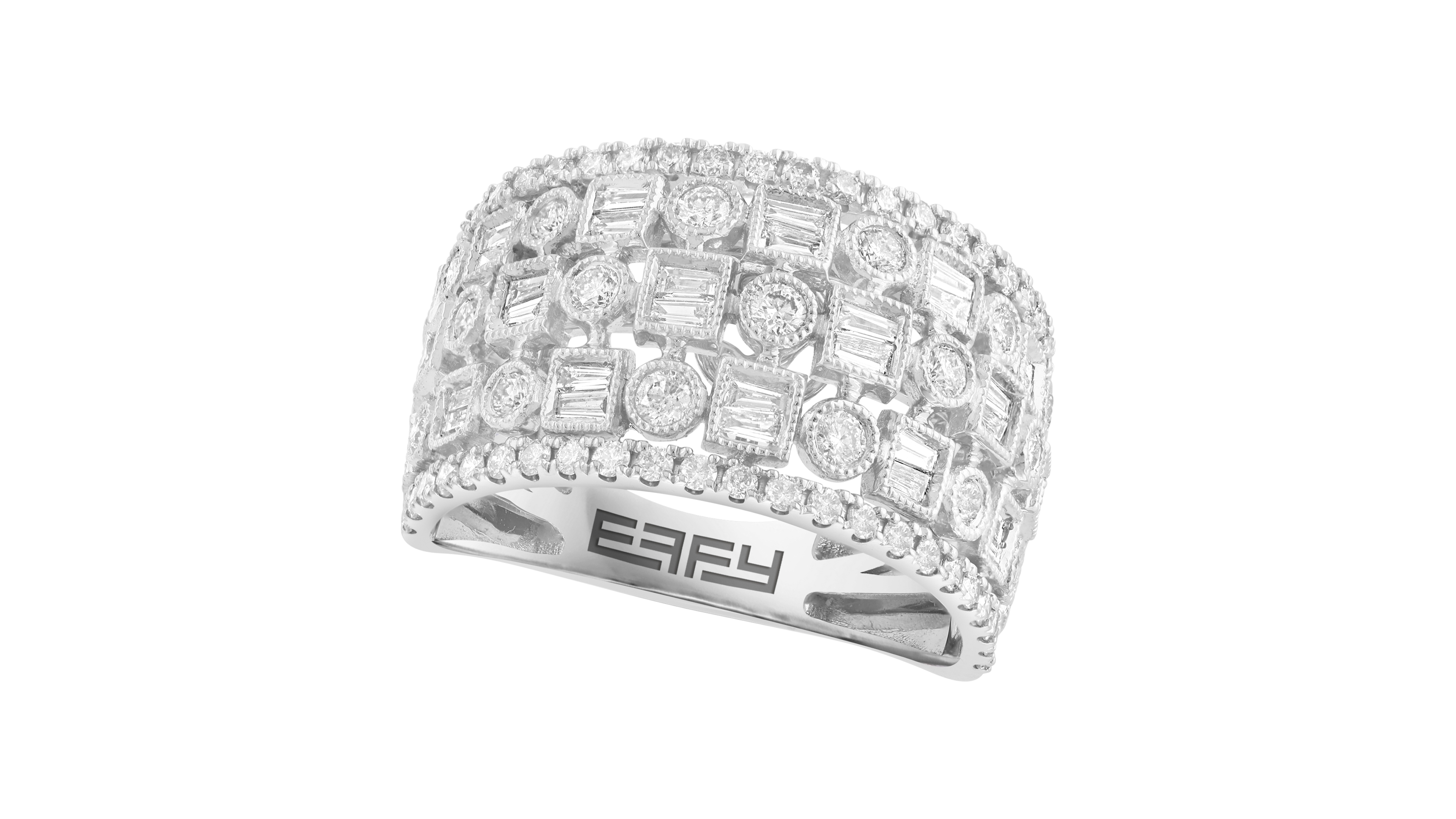 Effy Collection Diamond (1 ct. t.w.) Ring in 14k White Gold