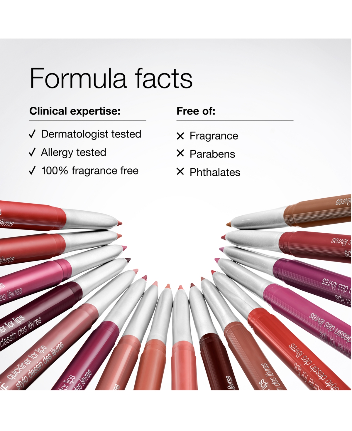 Clinique Quickliner For Lips Lip Liner, 0.01 oz.