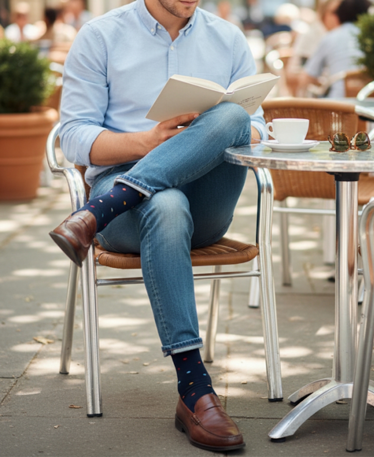 Love Sock Company Men's Happy Hour Socks Bundle, 3-Pack