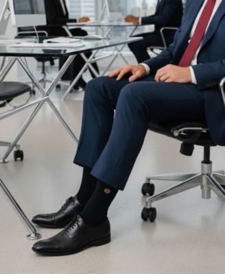 Men's Ribbed Solid Socks