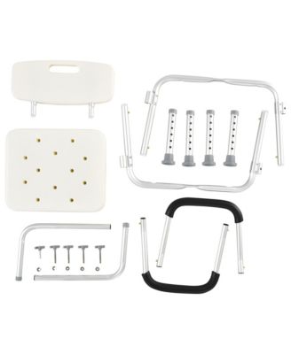 Adjustable Medical Shower Chair BathTub Seat Bench Easy Detachable Backrest