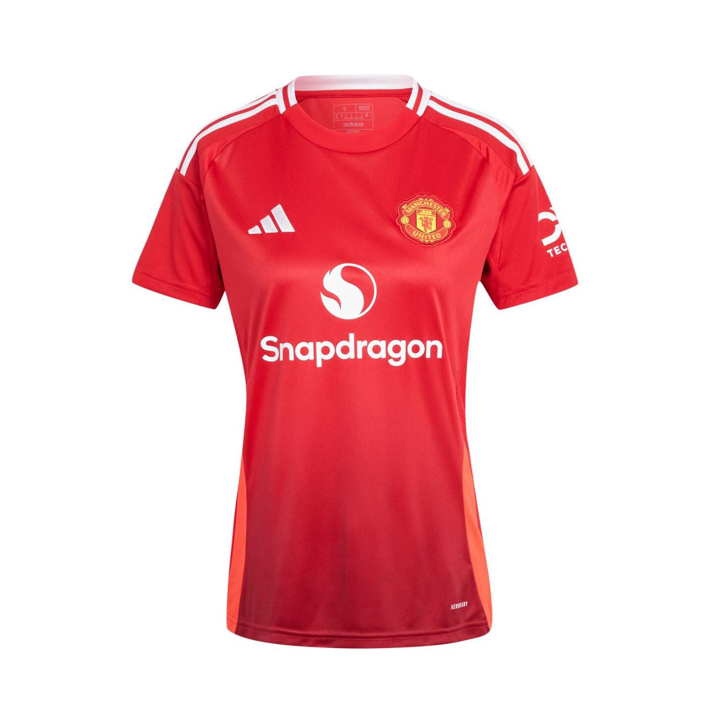 Женский топ adidas Marcus Rashford Red Manchester United 2024/25 Home Replica Player Jersey — фото 2