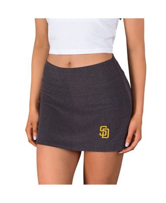 Women's Charcoal San Diego Padres Centerline Knit Skort