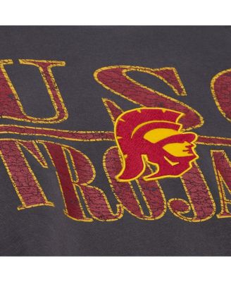 Men's Charcoal USC Trojans Downtown Fleece Sweatshirt