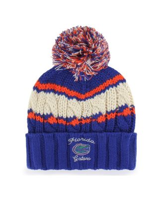 Women's Royal Florida Gators Emma Cuffed Knit Hat with Pom