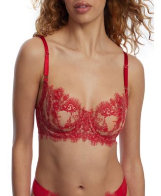 Entice Unlined Underwire Lace Balconette Bra