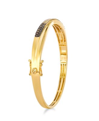 Chocolate Diamond Ombre Bangle (0.99 ct. t.w.) in 14k Honey Gold